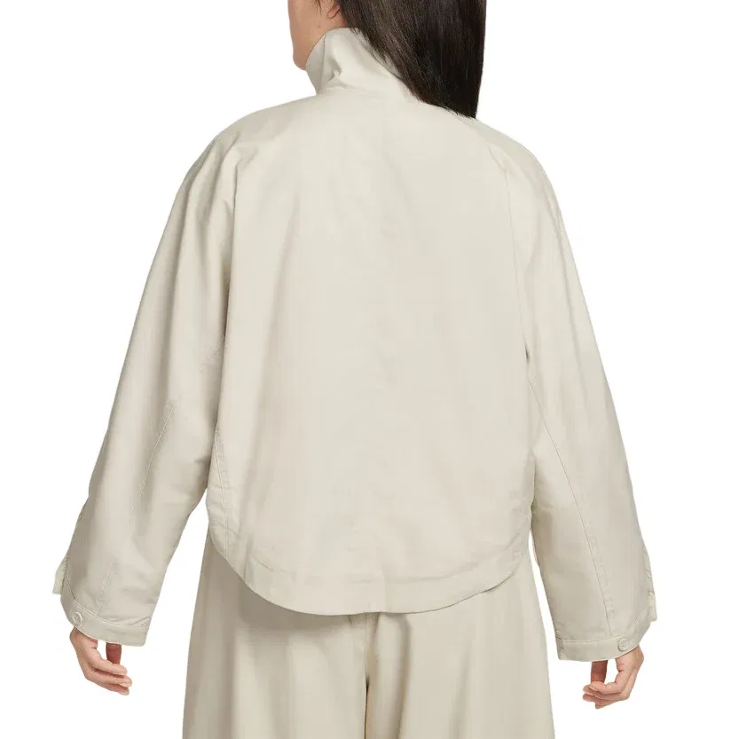 Женская куртка Sportswear Windbreaker Jacket Loose Fit Asia Sizing 'Light Bone Heather' Nike, Light Bone/Heather — фото 2