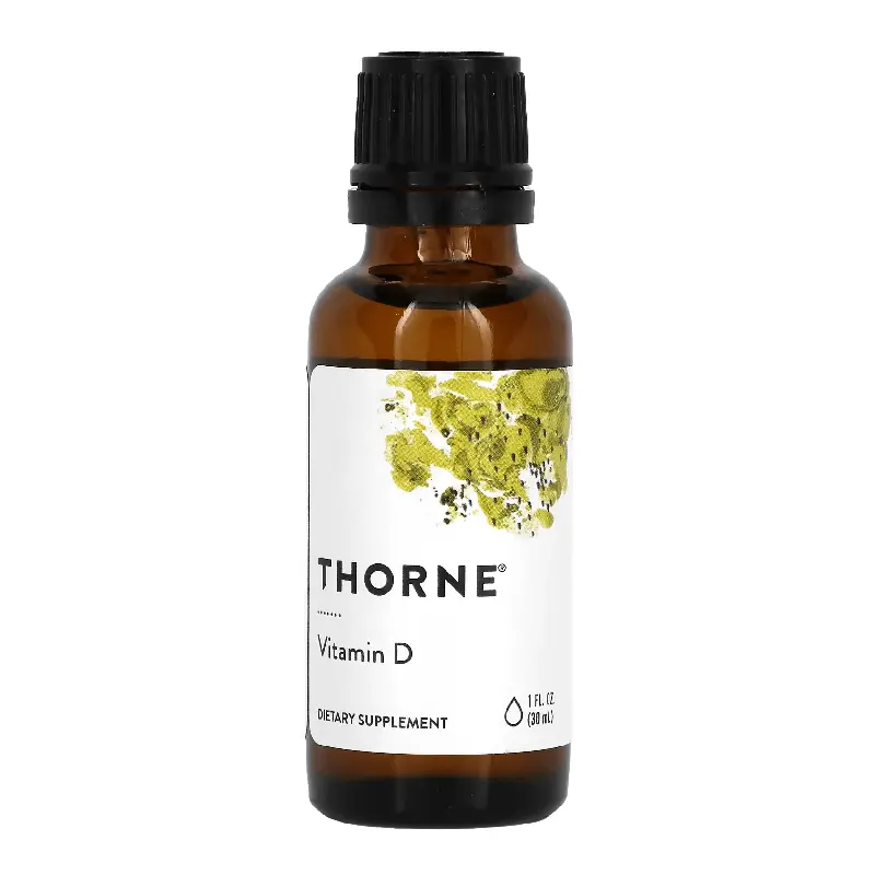 

Витамин D в жидкой форме Thorne Research, 30 мл