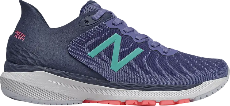 

Кроссовки New Balance Wmns Fresh Foam 860v11 Wide 'Natural Indigo', синий