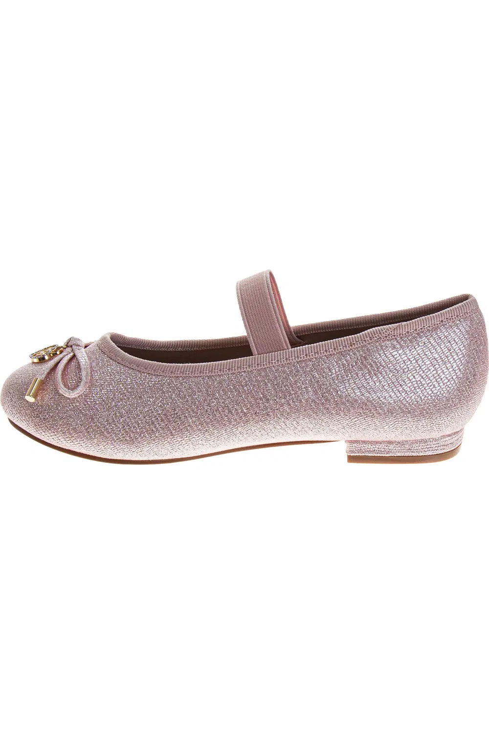 Туфли детские на slip-on Badgley Mischka, розовый — фото 3