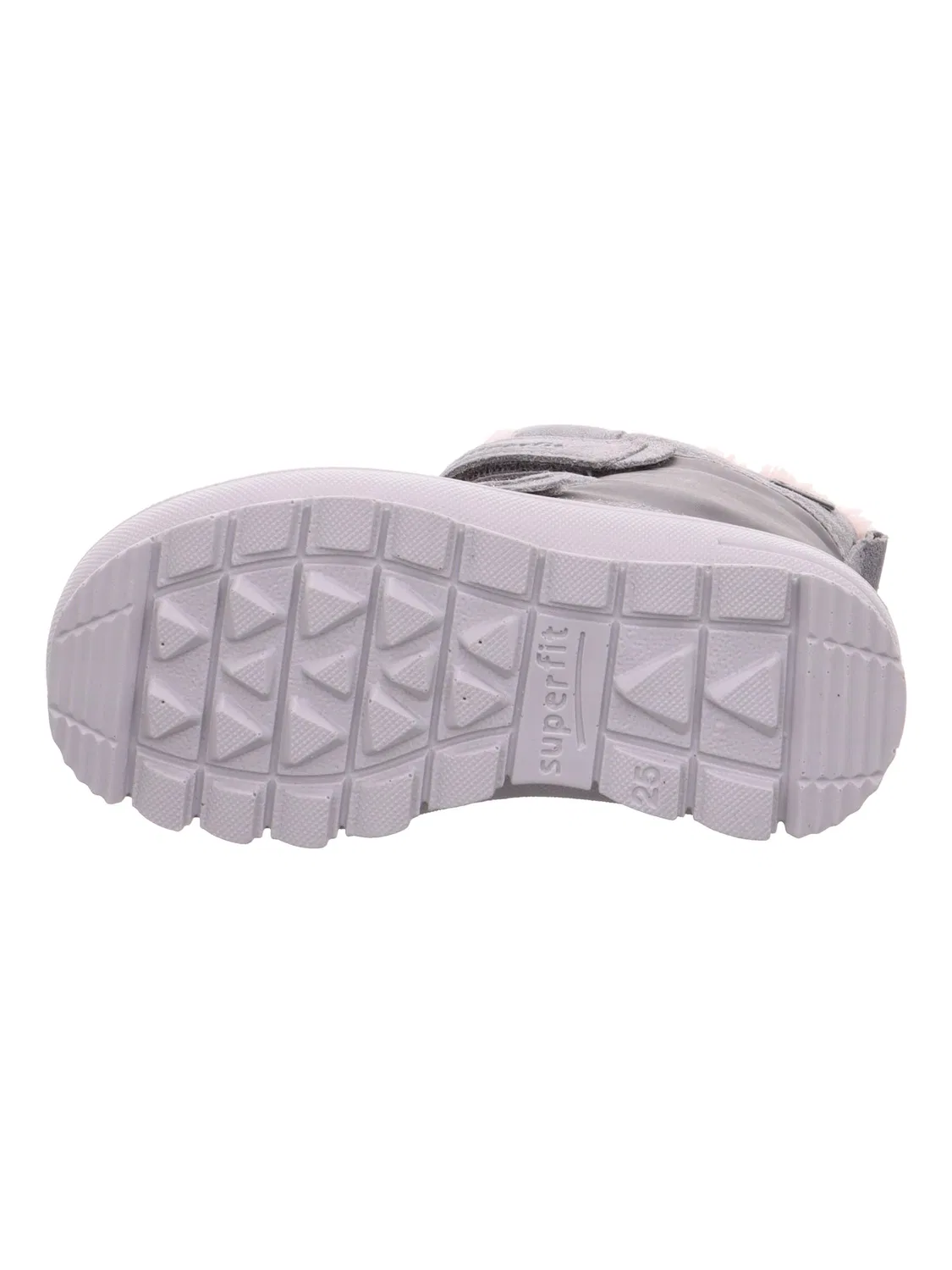 Детский зимний ботинок для девочек с принтом Flavia Gore-tex With Warm Padding Superfit, Light Grey 2500 — фото 4