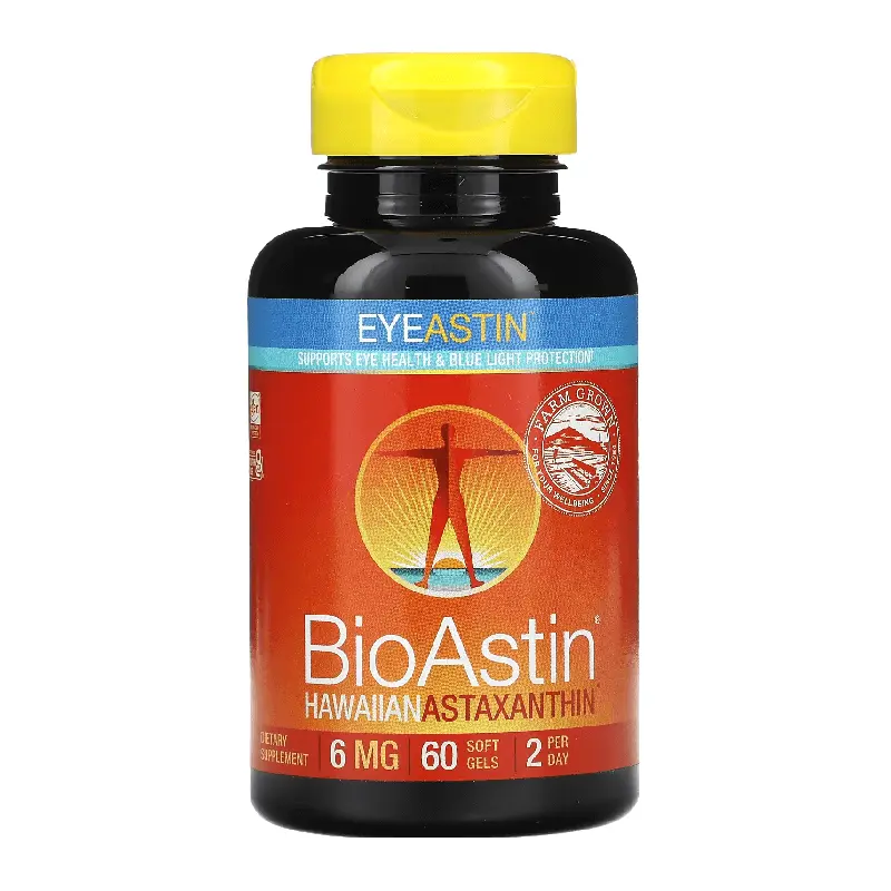 

Гавайский астаксантин Nutrex Hawaii 6 мг, 30 капсул