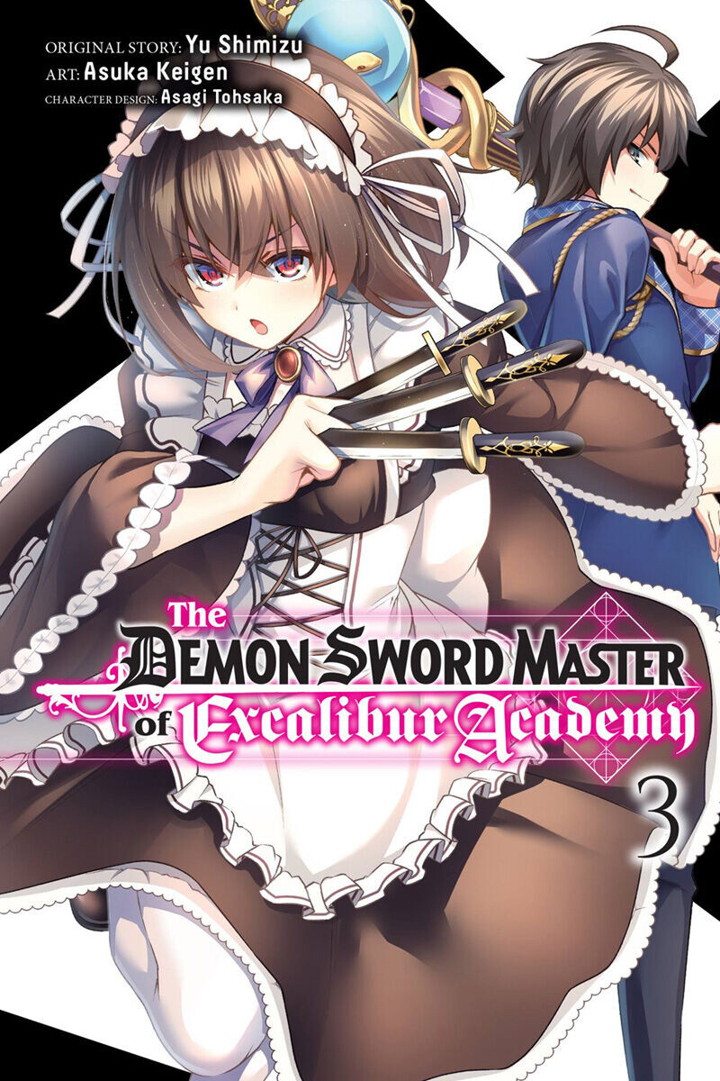 

Манга The Demon Sword Master of Excalibur Academy Manga Volume 3