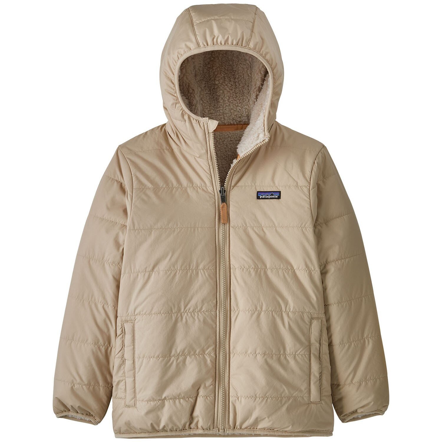 

Двусторонняя худи Patagonia Ready Freddy - для мальчиков, oar tan