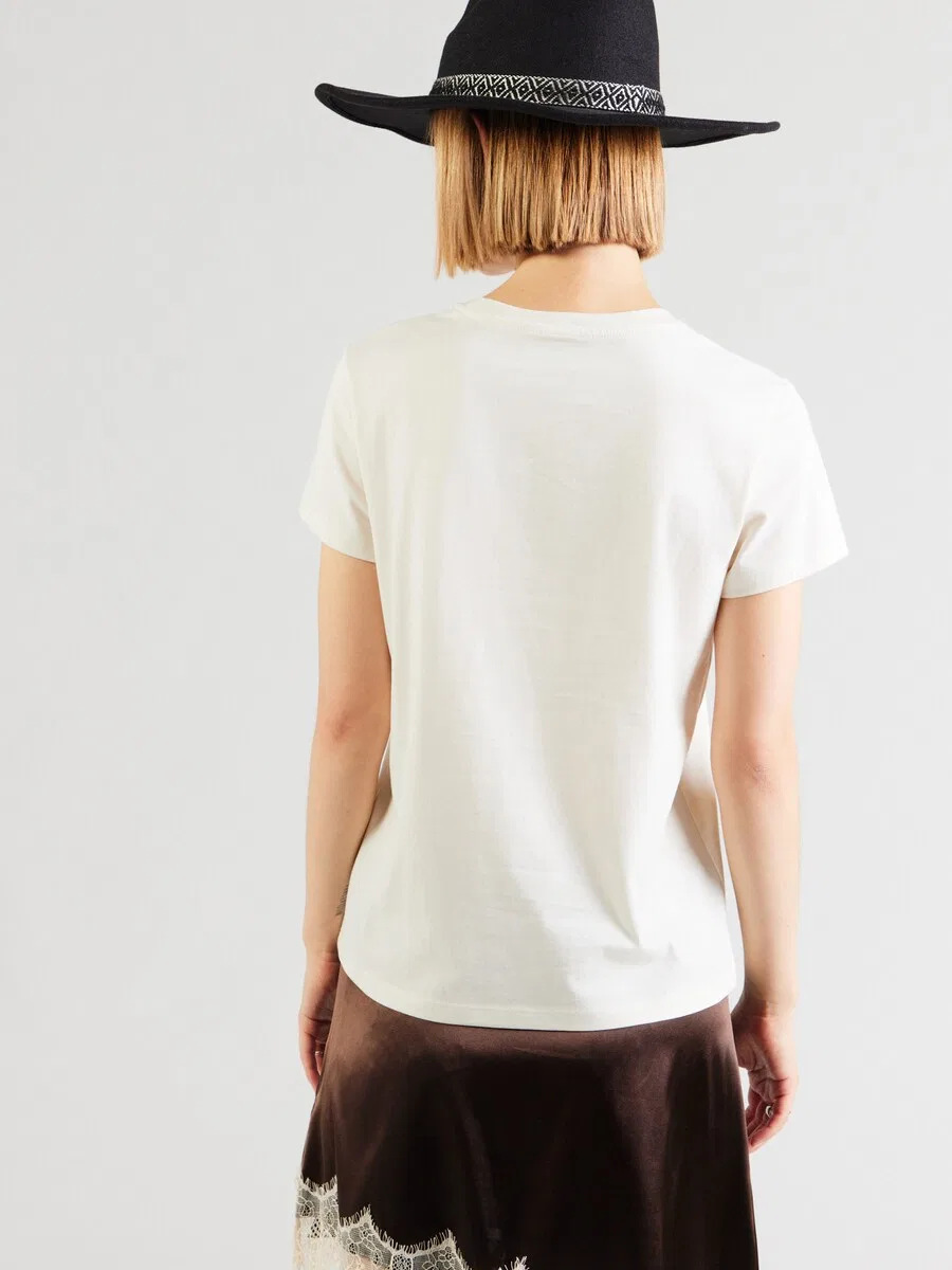 Футболка LEVI'S THE PERFECT белого цвета — фото 4