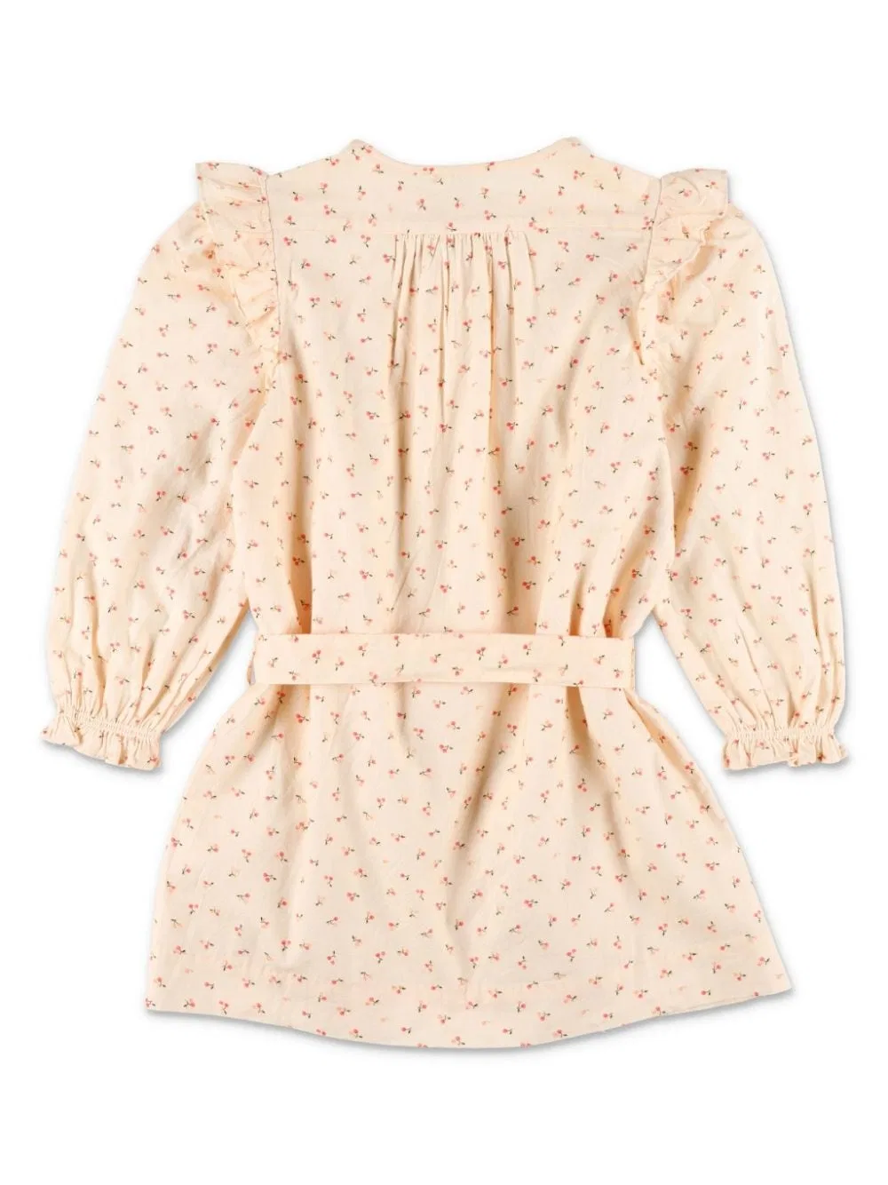 Платье из органического хлопка с принтом Tosca Cherry Print Bonpoint, Imp Rose Pale — фото 2