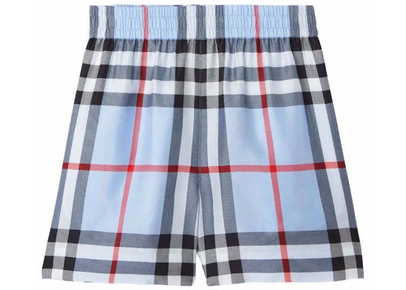 Женские шорты с принтом Burberry Shorts, Синие