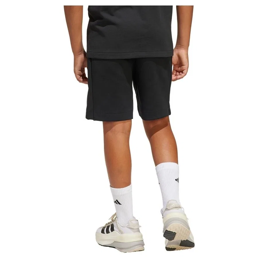 Детские шорты с принтом J ZNE SHORTS adidas, Черный — фото 3