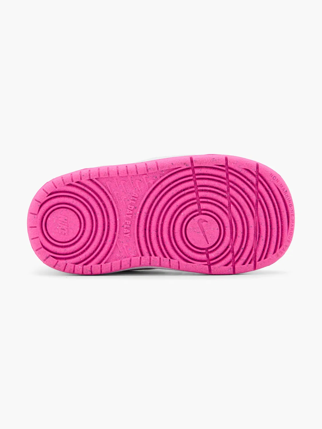 Детские кроссовки с эластичной шнуровкой Nike COURT BOROUGH LOW RECRAFT TD, цвет Fuchsia — фото 4