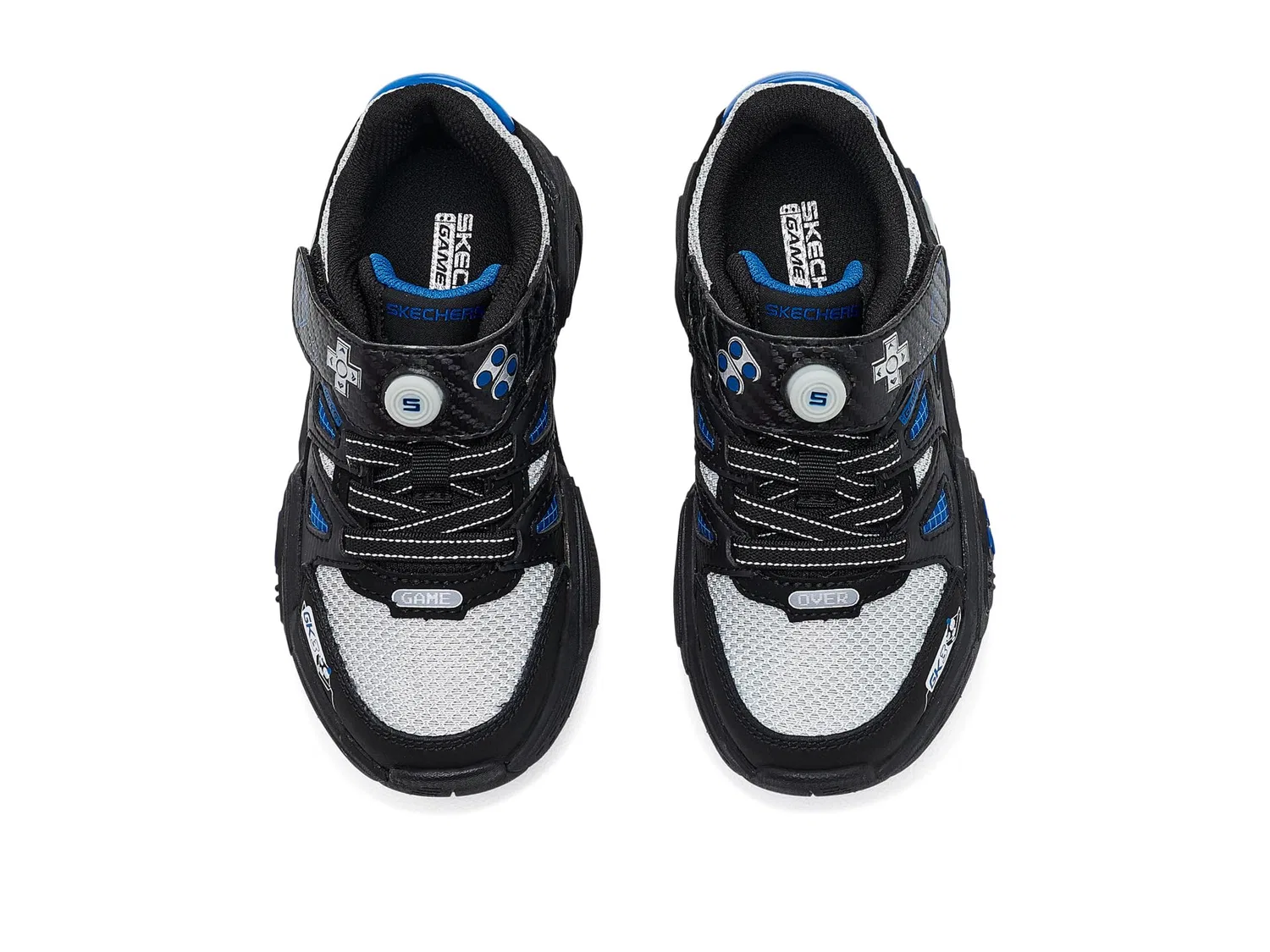 Кроссовки Gametronix 3.0 402277L (для маленьких и больших детей) Skechers Kids, Black/Blue — фото 3