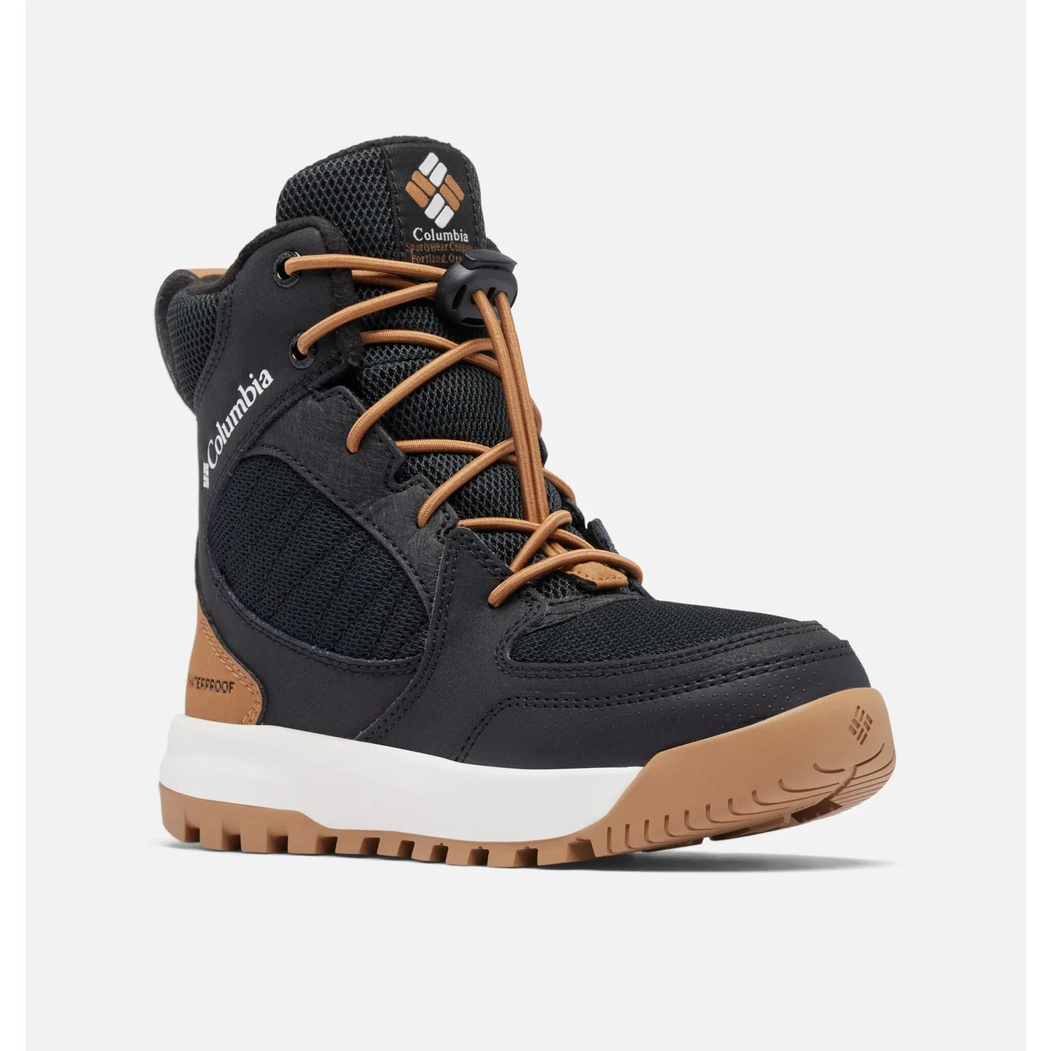 Детские зимние ботинки с Omni-Heat Columbia, Black, Elk