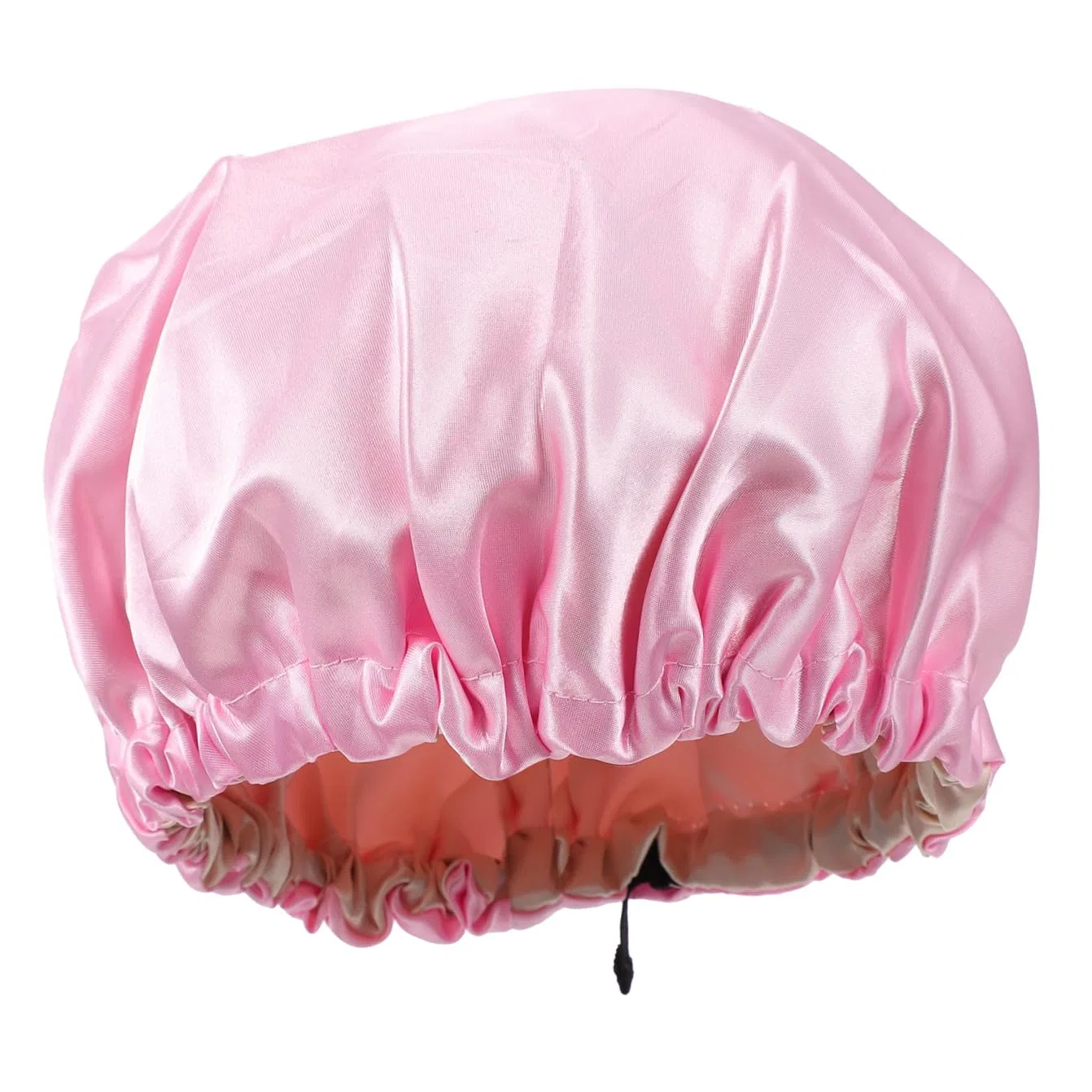 Детская шапочка для душа MUSISALY сатин, 24.5x17.5 см, Pink — фото 4