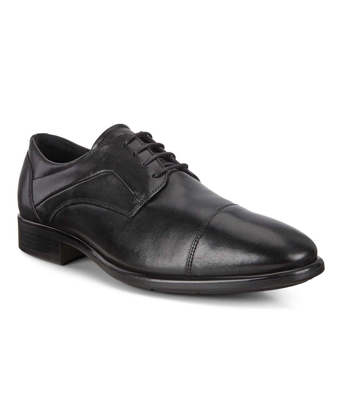 

Мужские оксфорды citytray cap toe tie Ecco, черный