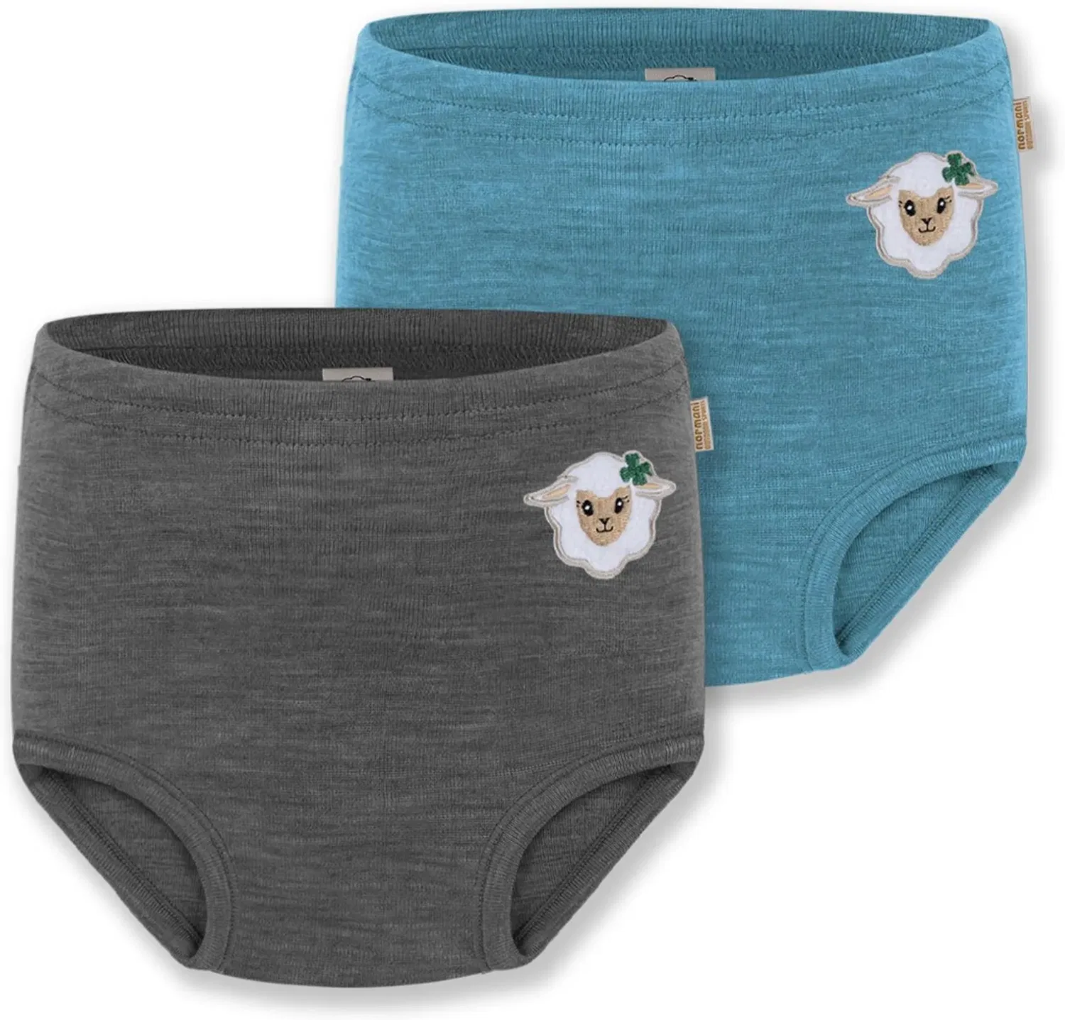 Комплект из 2 пар детских шерстяных штанов Tokoroa Normani Outdoor Sports, синий