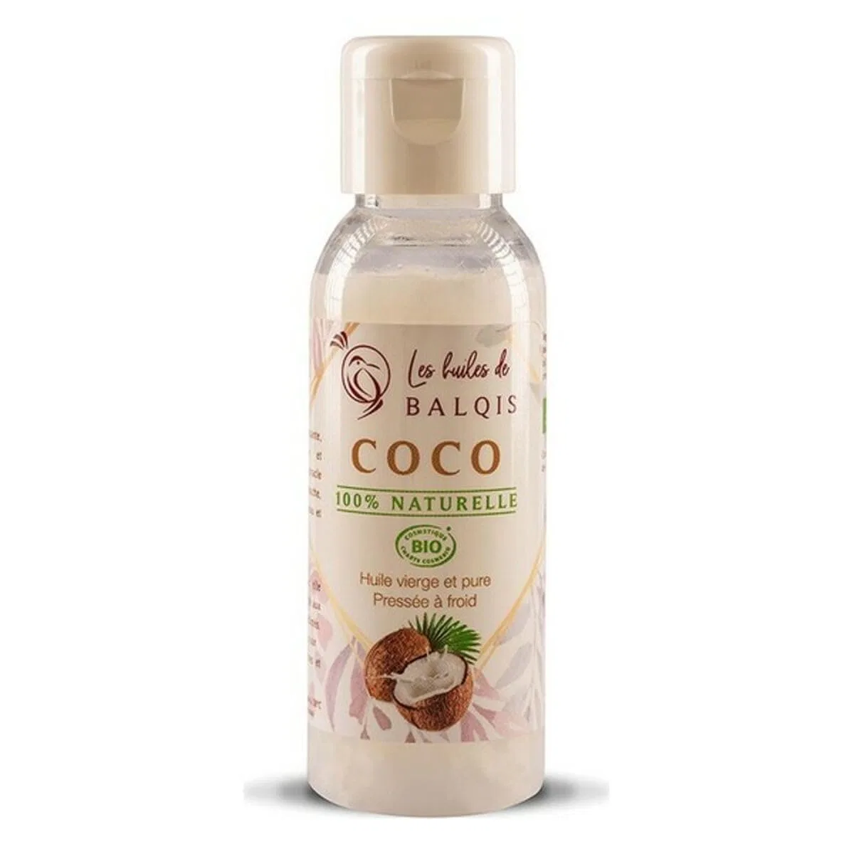 Масло кокосовое органическое, Bigbuy Beauty, 50 мл