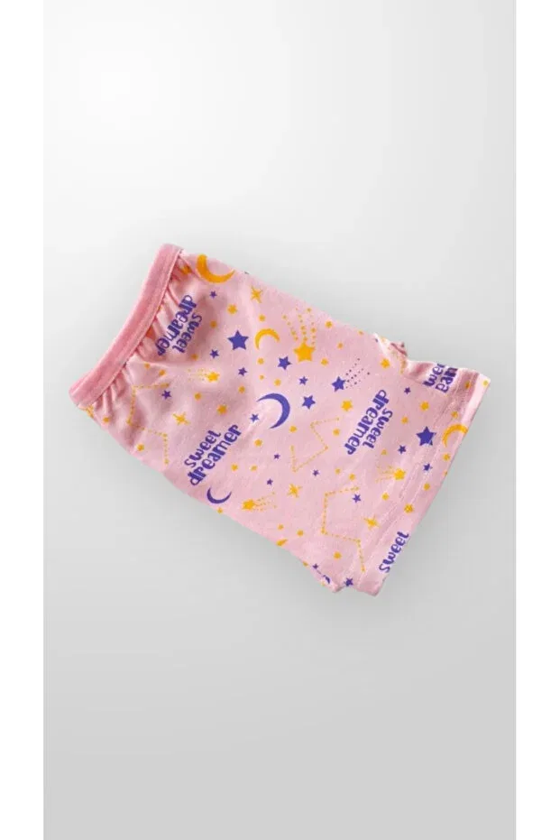 Детский комплект белья для девочек с принтом Elmas Kids, Pink — фото 2