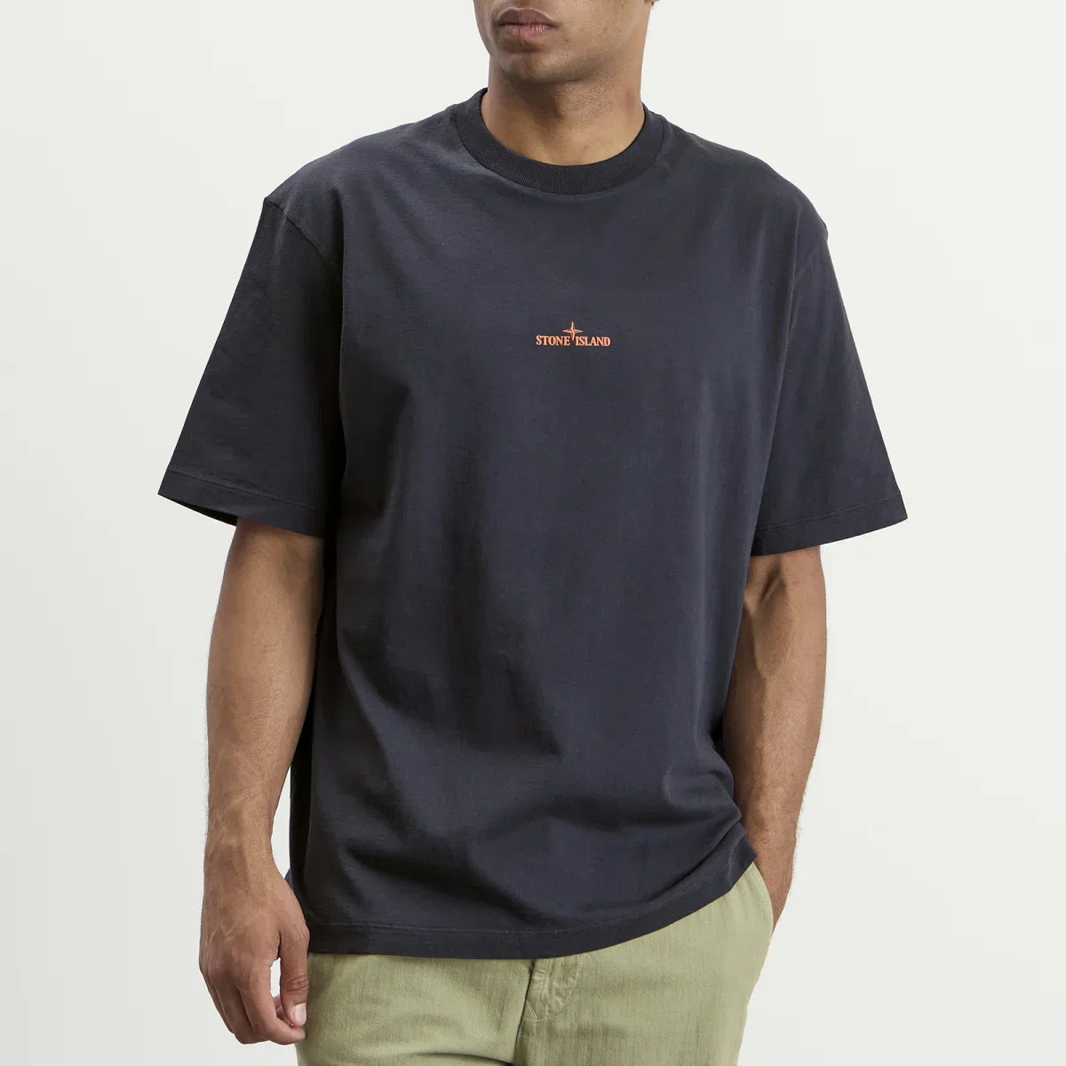 Футболка с принтом Desert Stone Island, Navy Blue — фото 2