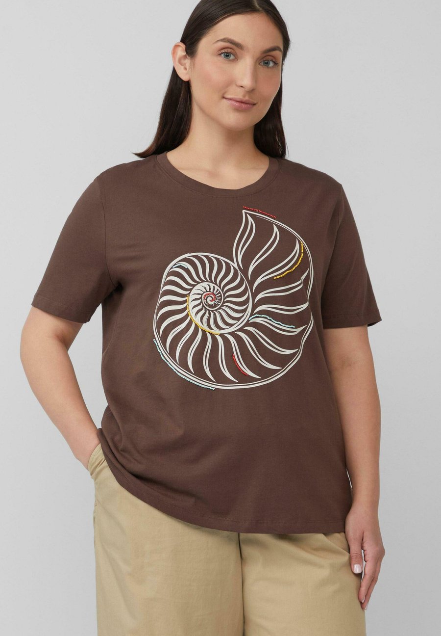 

Футболка s.Oliver Print T-shirt, Mokka/Brown, Коричневый, Футболка s.Oliver Print T-shirt, Mokka/Brown