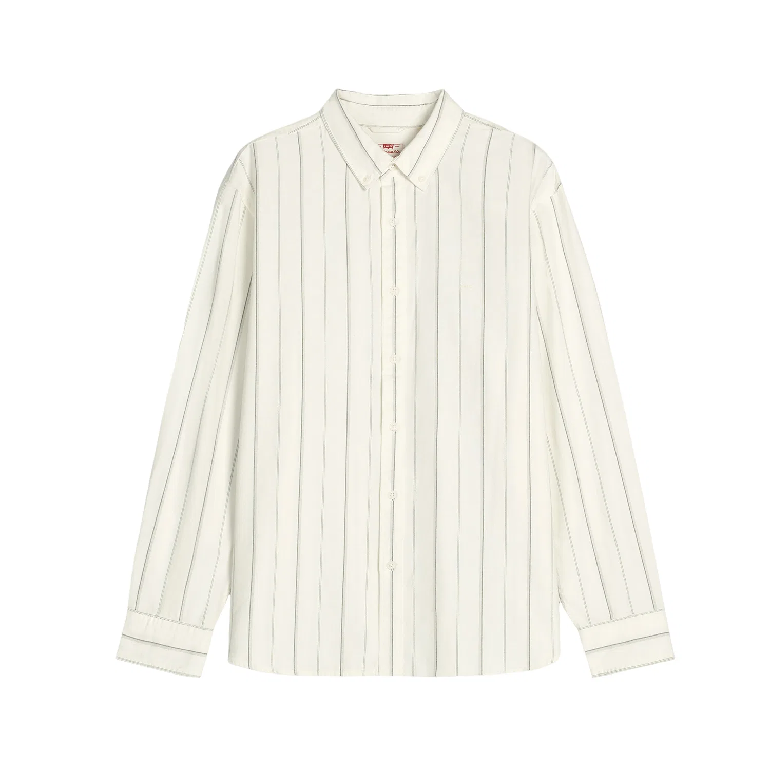 Мужская рубашка с воротником White Levis, Белый