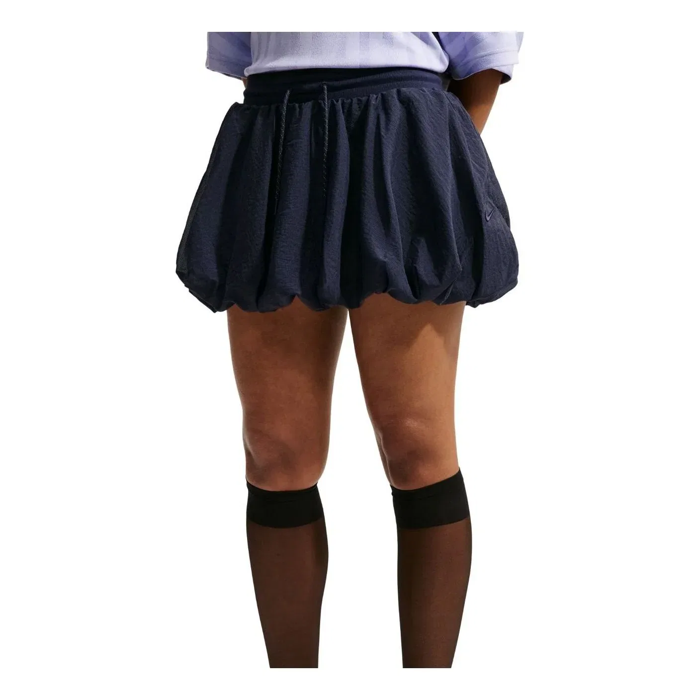 Женская юбка-шорты Nike Runway Lightweight Skirt Blackened Blue, синий