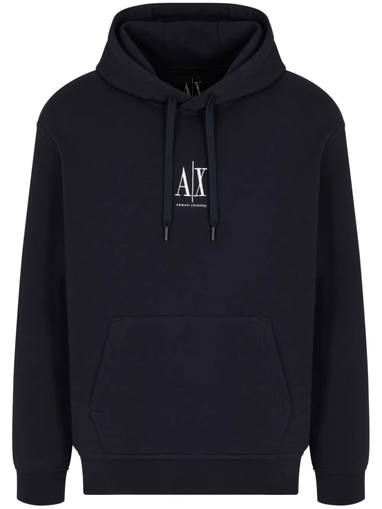 

Худи с логотипом Armani Exchange, синий