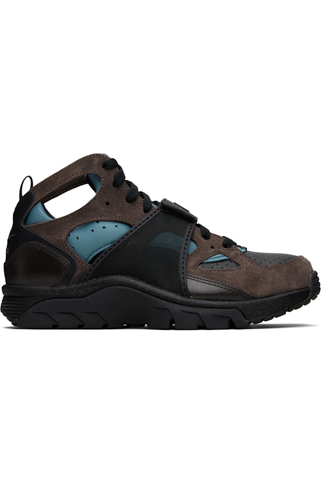 

Nike Черно-Коричневые кроссовки Air Huarache