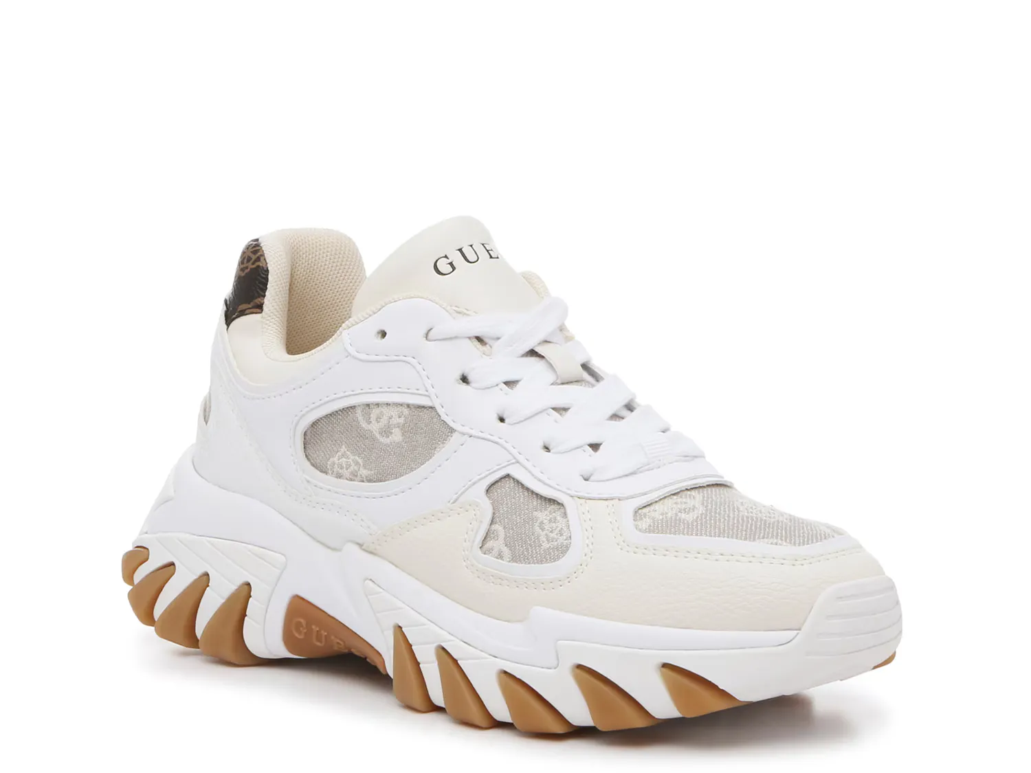 Кроссовки Norina Sneaker Guess, белый/серо-коричневый