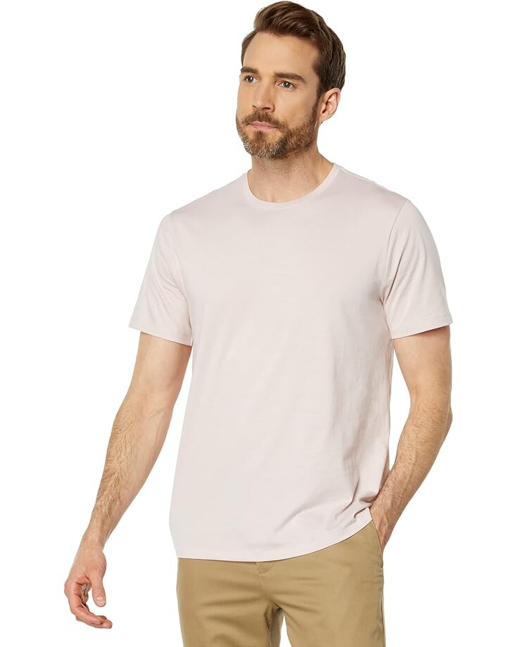 

Футболка Vince Short Sleeve Pima Crew Neck, цвет Dusty Mauve