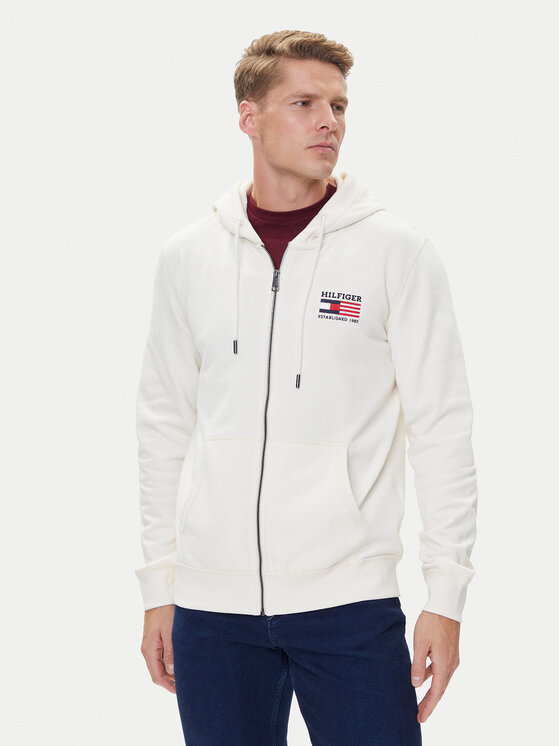 

Свитшот regular fit American MW0MW39691 Tommy Hilfiger, экрю