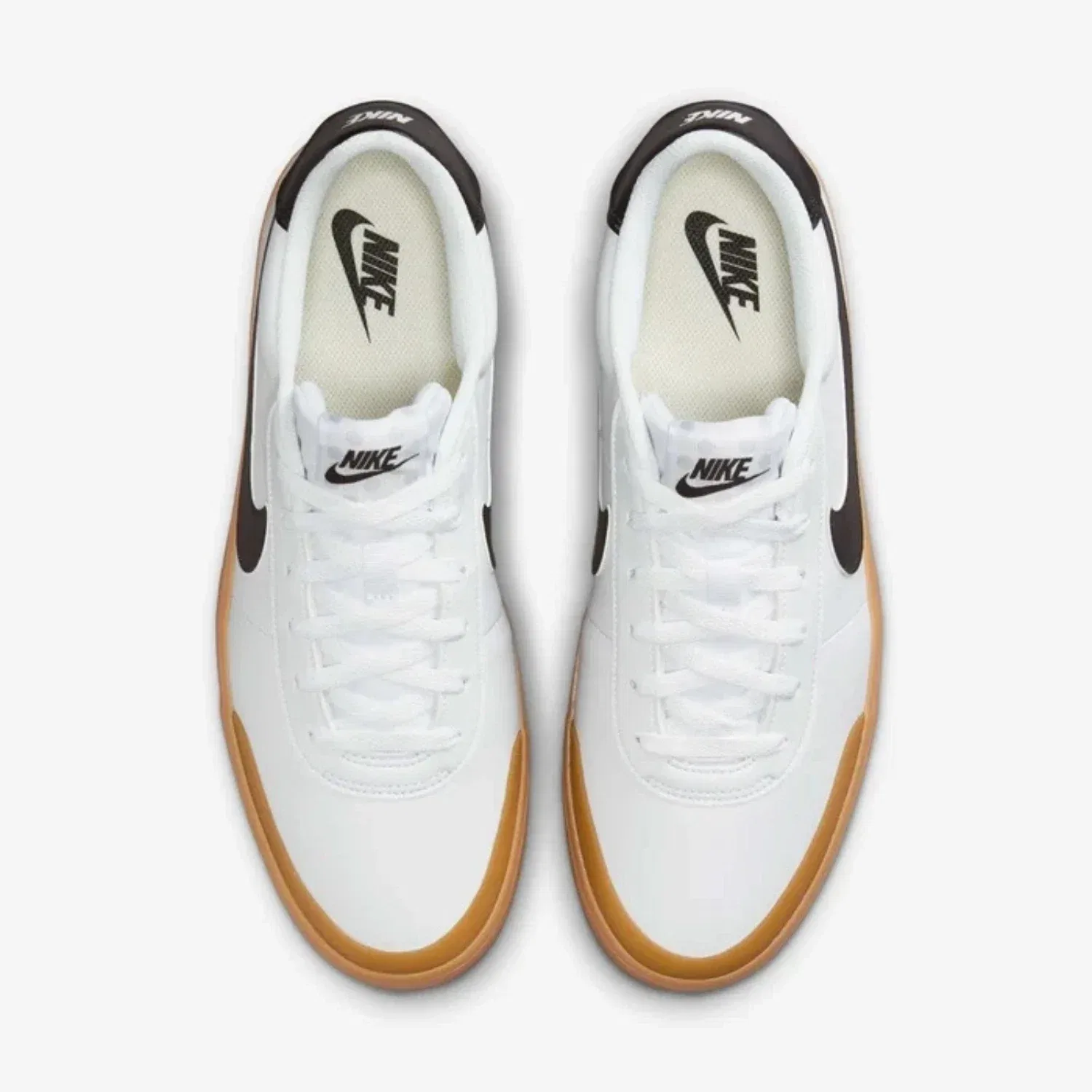 Мужские кроссовки Nike Court Shot FQ8146-112 на платформе, белые кожаные, SHOP123 — фото 4
