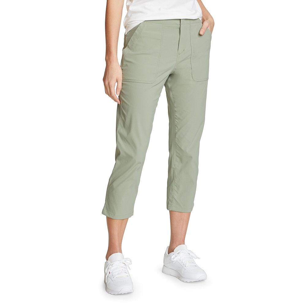 

Женские укороченные брюки с высокой посадкой Eddie Bauer Horizon, цвет Sage