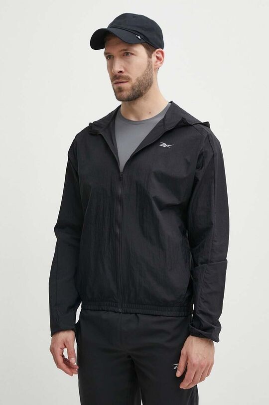 

Ветрозащитная куртка Reebok, черный