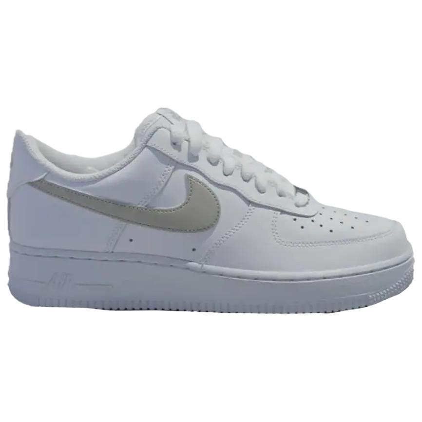 Nike Мужские низкие скейтбордистские кроссовки Air Force 1 белого цвета — фото 3