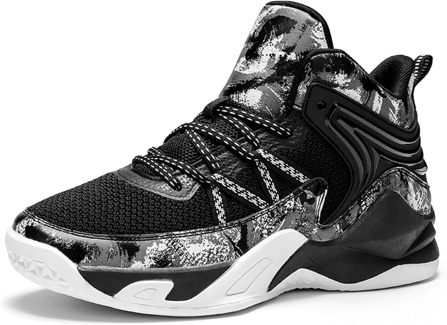 

Мужские баскетбольные кроссовки DHAEY для улицы, высокие кеды с поддержкой свода, легкие модные баскетбольные обувь для мальчиков (Цвет: светло-зеленый, Размер: 10 женщин / 8,5 мужчин)