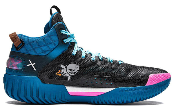 Кроссовки x league of legends badfive 3 mid Li-Ning, черный — фото 3
