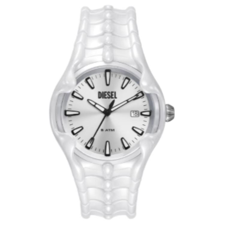 

Вертикальный 44 мм DIESEL, белый Dial