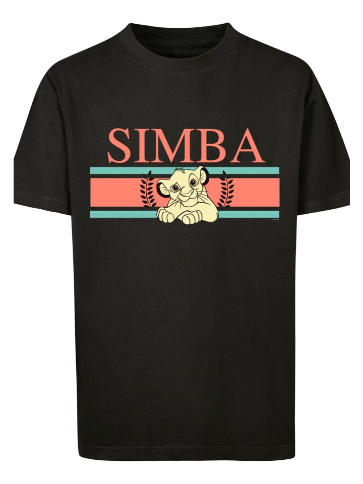 

Футболка F4NT4STIC Disney König der Löwen Simba Stripes, черный