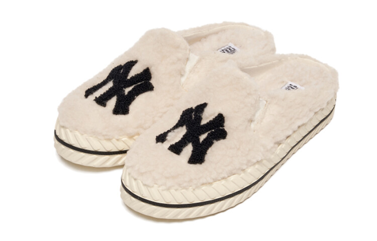 New York Yankees Kids Скейтбординг Кроссовки Детские Низкие Кремовые Mlb — фото 3