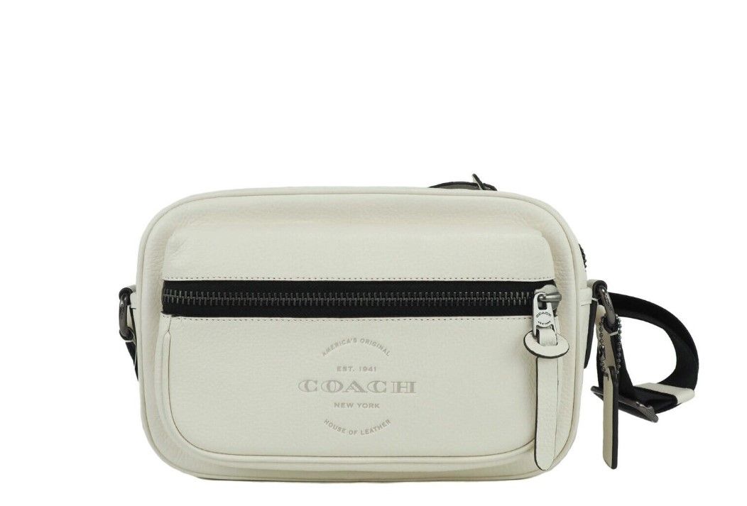 

Сумка через плечо для камеры Thompson Small Chalk Pebbled Leather Coach