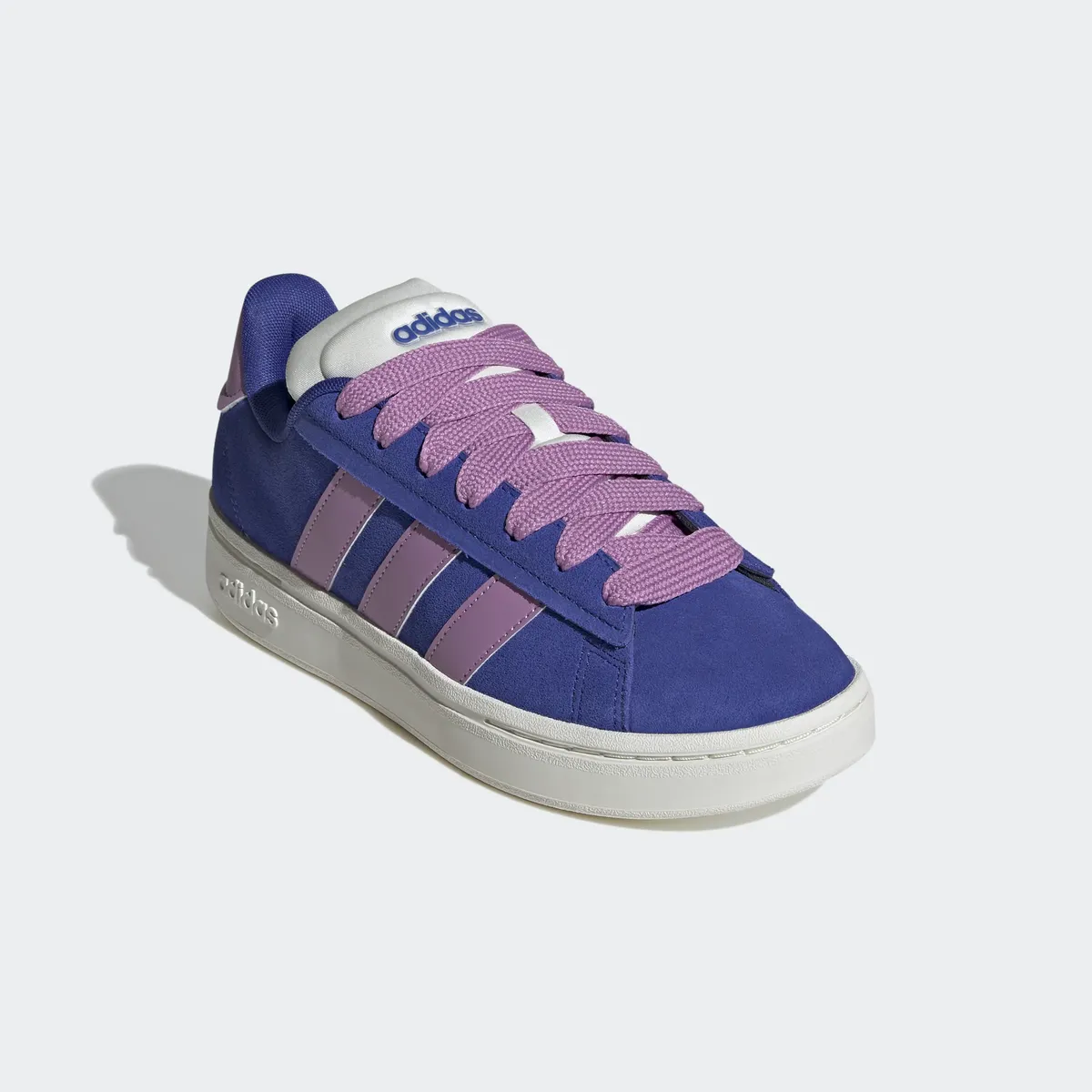 Кроссовки Adidas Sportswear "GRAND COURT ALPHA", дизайн вдохновлен adidas Campus 00, фиолетовый