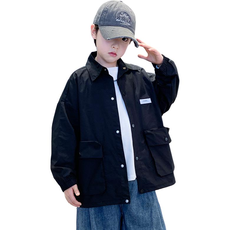 

Детская повседневная рубашка с лацканом Lapel Moderate EASTERN CAMEL, черный