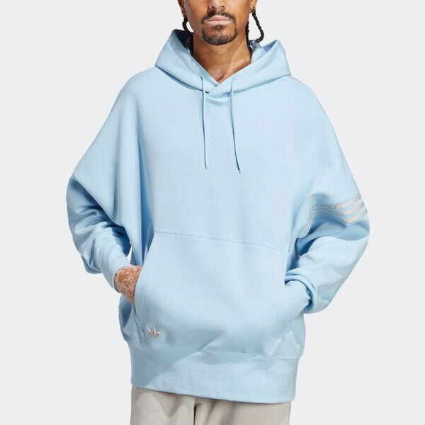 Толстовка adidas originals Adicolor Neuclassics Hoodie 'Clear Sky', цвет clear sky — фото 2