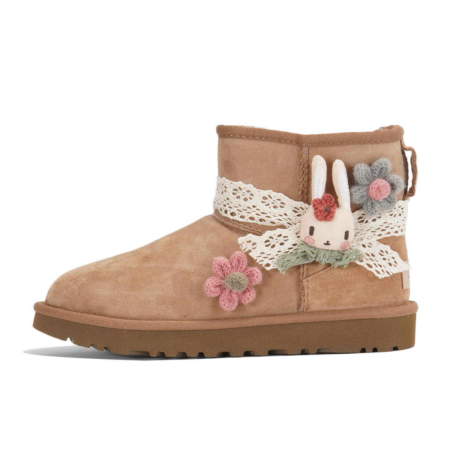 

CLASSIC MINI Зимние ботинки женские каштановые Ugg, цвет Chestnut