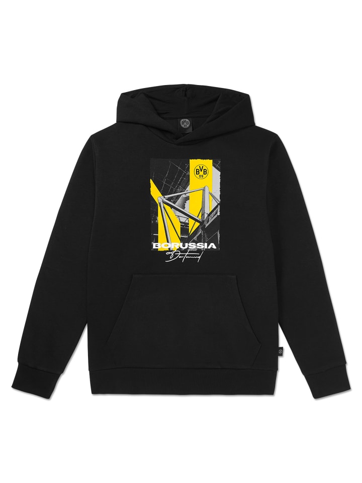 

Толстовка BVB Matchday Hoodie schwarz, черный