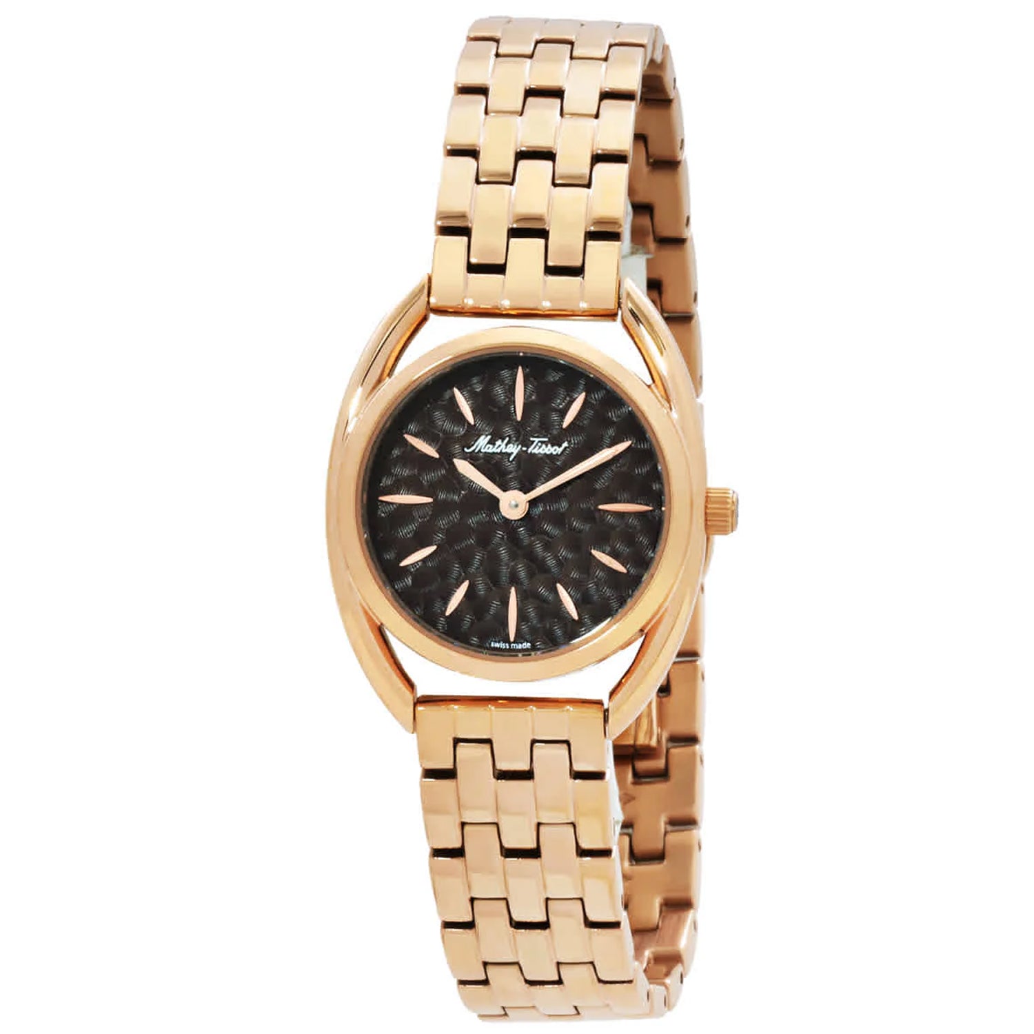

Женские часы Mathey Tissot Saphira с серебристым циферблатом, серебряный