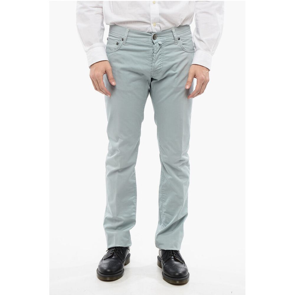 

Брюки из светло-голубого хлопка Corneliani, Light Blue