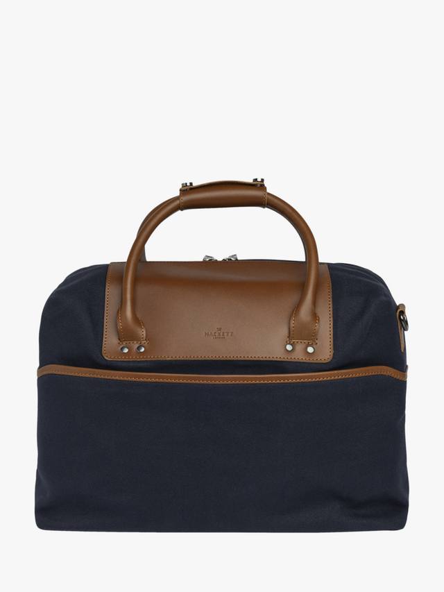 

Хлопок холст сумка Hackett London, темно-синий