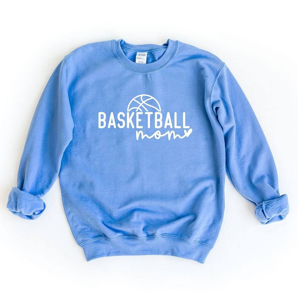 

Толстовка Basketball Mom Ball Simply Sage Market, цвет Carolina Blue