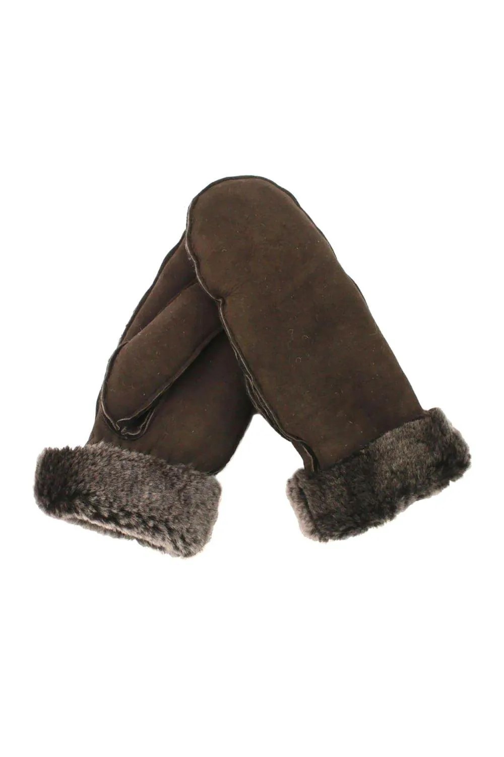

Полные рукавицы из овчины Eastern Counties Leather, коричневый