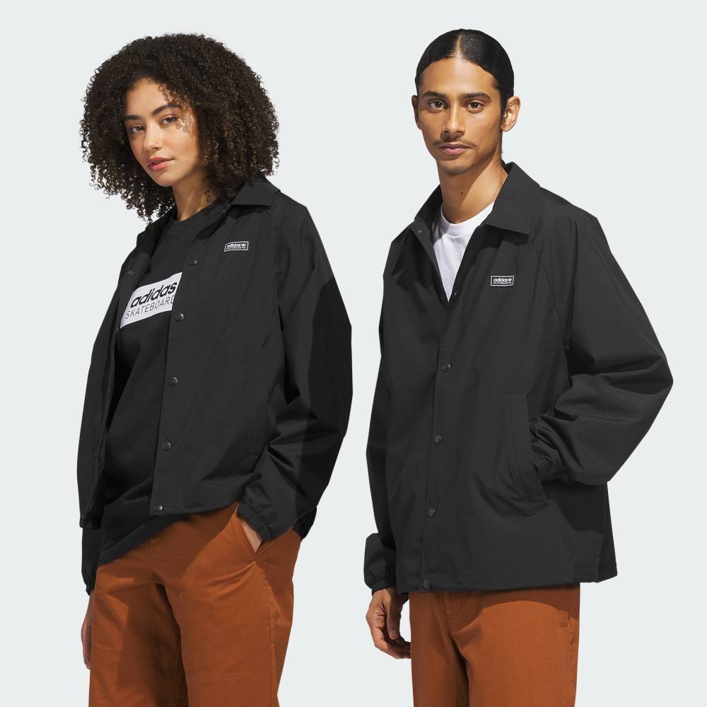 Куртка тренера по скейтбордингу Adidas, black